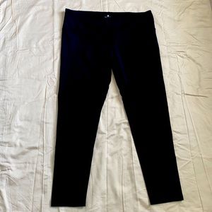 Tuff Athletics XL yoga leggings black ankle NWOT